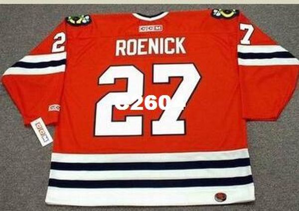 mens #27 jeremy roenick chicago blackhawks 1990,1992,1994 ccm retro away hockey jersey or custom any name or number retro jersey, Black;red
mens #27 jeremy roenick chicago blackhawks 1990,1992,1994 ccm retro away hockey jersey or custom any name or number retro jersey, Black;red