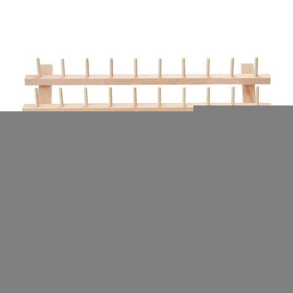 60 spools wooden thread rack/thread holder organizer with hanging hooks for embroidery quilting and sewing threads, Black
60 spools wooden thread rack/thread holder organizer with hanging hooks for embroidery quilting and sewing threads, Black