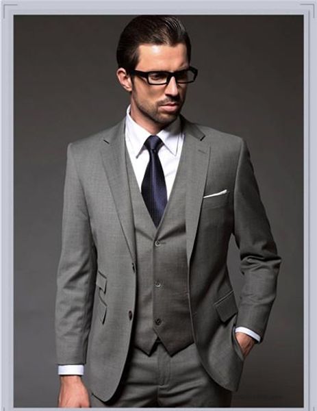 handsome two buttons groomsmen notch lapel groom tuxedos men suits wedding/prom/dinner man blazer(jacket+pants+tie+vest) 838, Black;gray
handsome two buttons groomsmen notch lapel groom tuxedos men suits wedding/prom/dinner man blazer(jacket+pants+tie+vest) 838, Black;gray