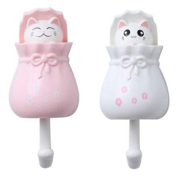 coat hooks adhesive peeking cat wall mounted abs robe towel hook 2 pack for bathroom kitchen bedroom and balcony (white+pink
coat hooks adhesive peeking cat wall mounted abs robe towel hook 2 pack for bathroom kitchen bedroom and balcony (white+pink