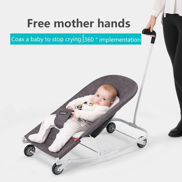 baby rocking chair baby comfort recliner shaker sleeping children cradle bed rocking chair with wheels