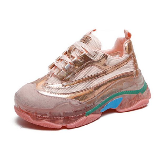 ins crystal jelly bottom old shoes women's new 2019 summer breathable mesh surface muffin bottom increased laser sneakers, Black
ins crystal jelly bottom old shoes women's new 2019 summer breathable mesh surface muffin bottom increased laser sneakers, Black