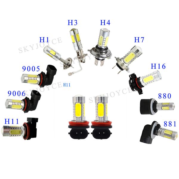 1 pair super bright 12v 7.5w h1 led fog lamp h3 h7 h11 9005 9006 880 881 white yellow cob auto car headlight led fog bulb lamp
1 pair super bright 12v 7.5w h1 led fog lamp h3 h7 h11 9005 9006 880 881 white yellow cob auto car headlight led fog bulb lamp