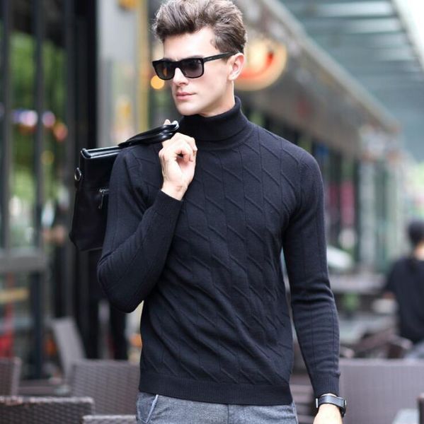 men 100% cashmere knitted turtleneck long sleeve slim fit pullover sweater knitted fit men cashmere sweatersleeve long, White;black
men 100% cashmere knitted turtleneck long sleeve slim fit pullover sweater knitted fit men cashmere sweatersleeve long, White;black