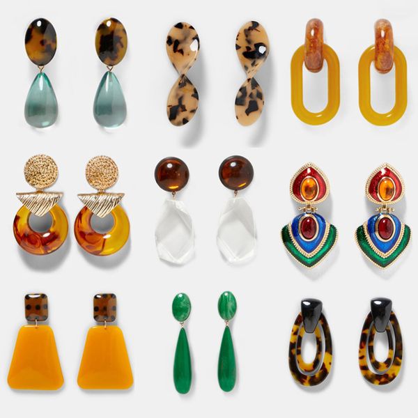 lady fashion za resin drop earring for women wedding jewelry boho elegant shiny dangle statement earrings christmas gifts, Golden;silver
lady fashion za resin drop earring for women wedding jewelry boho elegant shiny dangle statement earrings christmas gifts, Golden;silver