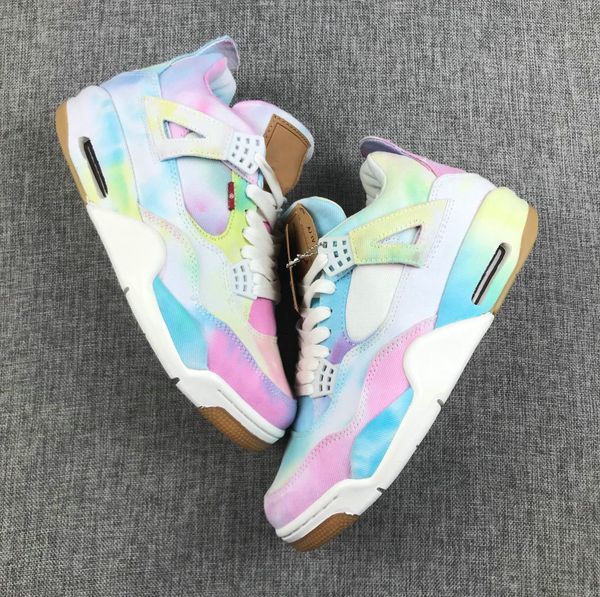 2019 new 4 4s multicolor rainbow denim mens basketball shoes sports sneakers jeans trainers jumpman baskets des chaussures
2019 new 4 4s multicolor rainbow denim mens basketball shoes sports sneakers jeans trainers jumpman baskets des chaussures