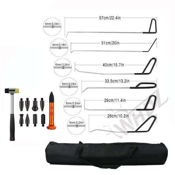 pdr hook tools push rod car crowbar paintless dent repair tools pdr dent puller lifter kits ding hail puller set
pdr hook tools push rod car crowbar paintless dent repair tools pdr dent puller lifter kits ding hail puller set