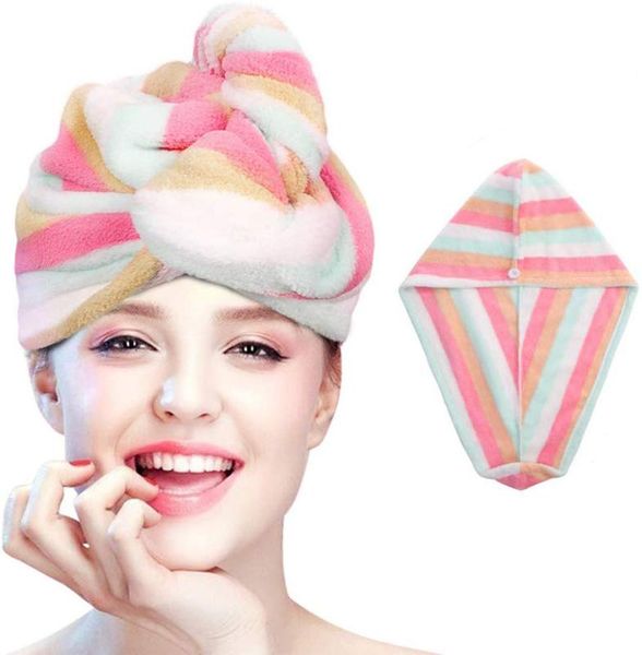 ladys color stripe hair towel bathroom hair hat rainbow makeup cosmetics towels head wrap hat microfiber towel
ladys color stripe hair towel bathroom hair hat rainbow makeup cosmetics towels head wrap hat microfiber towel
