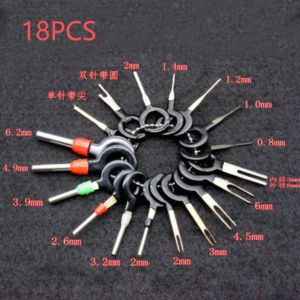 3pcs,11pcs,18pcs car plug terminal removal tools electrical wiring crimp connector pin extractor kit car repair tool key
3pcs,11pcs,18pcs car plug terminal removal tools electrical wiring crimp connector pin extractor kit car repair tool key