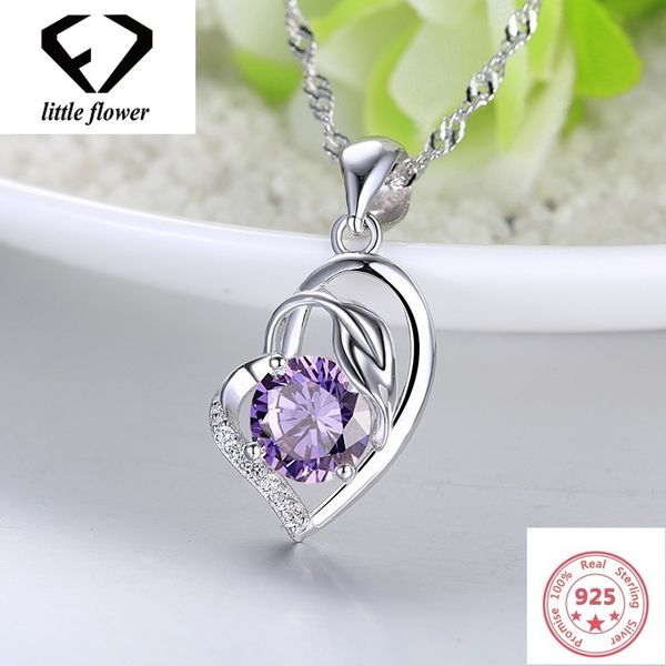 austrian heart pendant necklace womens sliver s925 jewelery amethyst sapphire bizuterias pendants gemstone fine jewelry 2019, Silver
austrian heart pendant necklace womens sliver s925 jewelery amethyst sapphire bizuterias pendants gemstone fine jewelry 2019, Silver