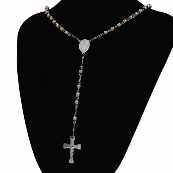 stainless steel jesus cross pendant for men long beaded beads gold/silver necklace with chain hip hop jewelry
stainless steel jesus cross pendant for men long beaded beads gold/silver necklace with chain hip hop jewelry