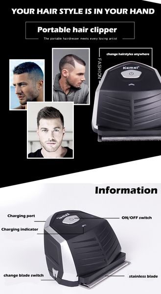 new kemei hair clipper men diy hair cutter portable hair beard trimmer cordless shortcut pro self-haircut machine
new kemei hair clipper men diy hair cutter portable hair beard trimmer cordless shortcut pro self-haircut machine