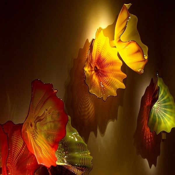 big modern art hanging blown glass plate wall decoration multi colored murano glass wall lamps
big modern art hanging blown glass plate wall decoration multi colored murano glass wall lamps