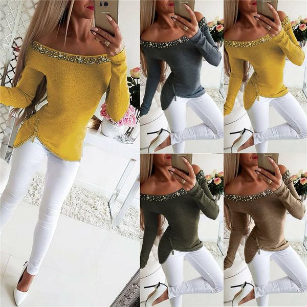 слэш шеи женщин дизайнер футболки сплошной цвет с длинным рукавом женские топы молния сексуальная повседневная женская одежда, White
слэш шеи женщин дизайнер футболки сплошной цвет с длинным рукавом женские топы молния сексуальная повседневная женская одежда, White