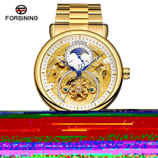 forsining automatic mechanical men wristwatch sport male clock black steel skeleton new man watch 8164, Slivery;brown
forsining automatic mechanical men wristwatch sport male clock black steel skeleton new man watch 8164, Slivery;brown
