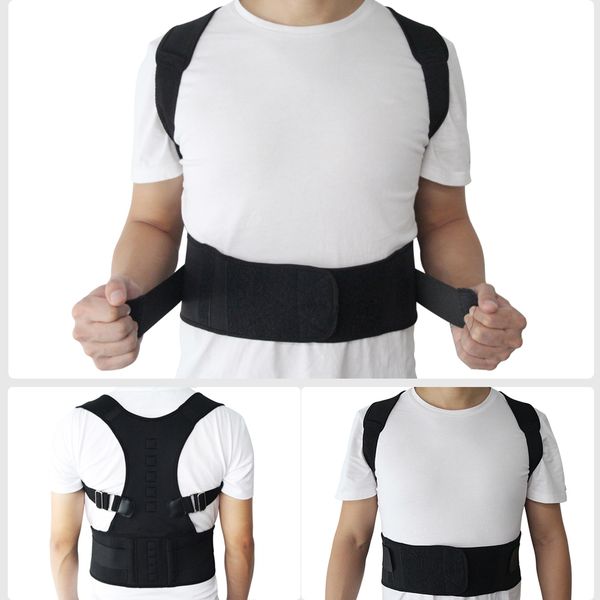 body back braces straight corrector for men women adjustable magnetic posture corrector corset back belt lumbar support s-xxl
body back braces straight corrector for men women adjustable magnetic posture corrector corset back belt lumbar support s-xxl