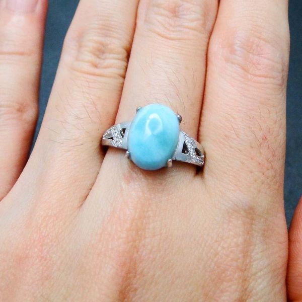 100% 925 sterling silver fine jewelry natural dominica larimar ring for engagment wedding ring gift, Golden;silver
100% 925 sterling silver fine jewelry natural dominica larimar ring for engagment wedding ring gift, Golden;silver