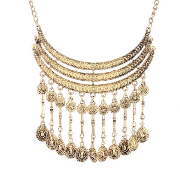 fashion 2019 maxi brand boho power brand collar choker necklace vintage gypsy ethnic statement necklace women jewelry, Silver
fashion 2019 maxi brand boho power brand collar choker necklace vintage gypsy ethnic statement necklace women jewelry, Silver
