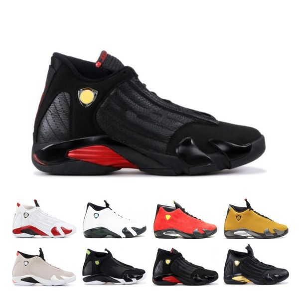 discounts 14 14s candy cane black toe fusion varsity red suede men basketball shoes last sthunder black yellow dmp sneakers
discounts 14 14s candy cane black toe fusion varsity red suede men basketball shoes last sthunder black yellow dmp sneakers