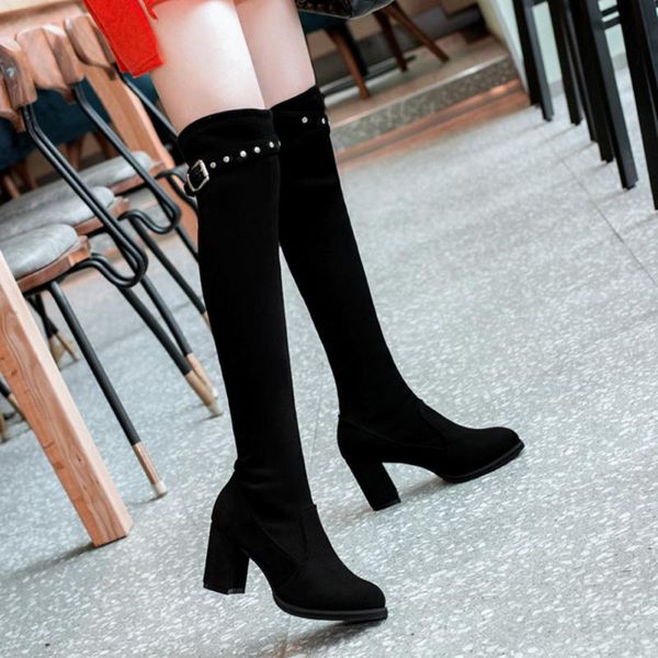 youyedian women boots 2019 black over the knee boots high heel winter ladies shoes thigh high size 35-40 botas mujer
youyedian women boots 2019 black over the knee boots high heel winter ladies shoes thigh high size 35-40 botas mujer