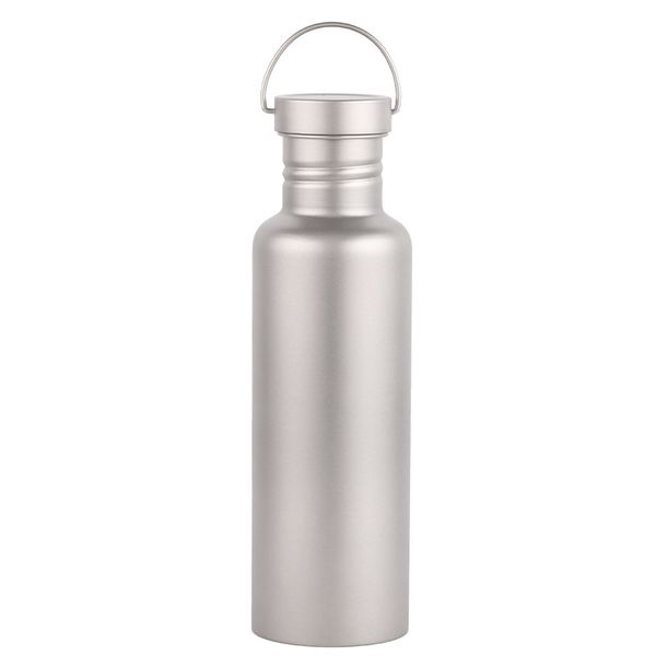 750ml titanium water bottle + extra plastic lid outdoor tableware sports water bottle flask camping cycling kettle
750ml titanium water bottle + extra plastic lid outdoor tableware sports water bottle flask camping cycling kettle