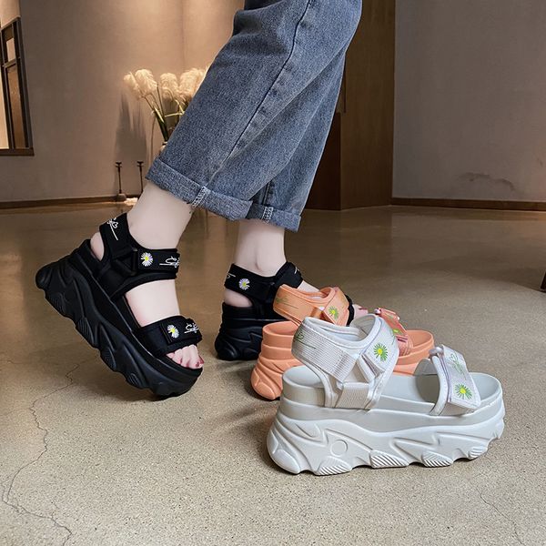 high heel sandal for women muffins shoe fashion womens shoes 2020 sandals summer woman increasing height wedge, Black
high heel sandal for women muffins shoe fashion womens shoes 2020 sandals summer woman increasing height wedge, Black