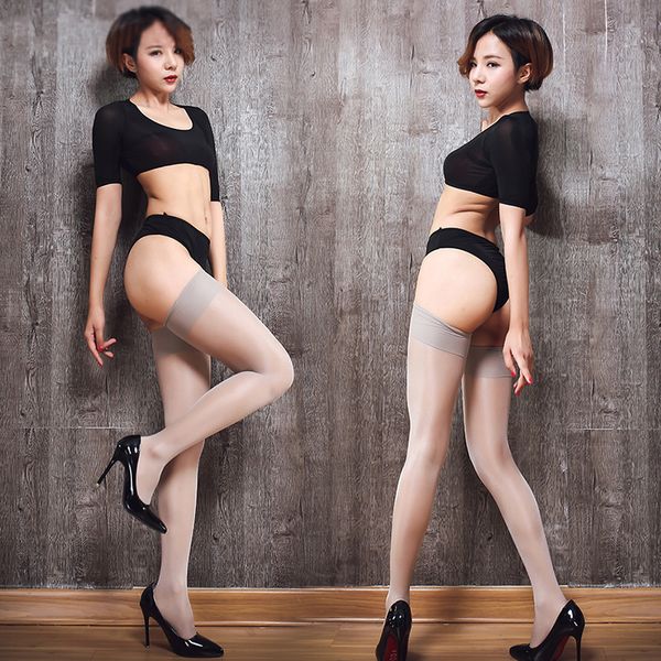 lingerie sheer wide rib cuff stockings for women transparent silk 15d ladies thigh high oil shiny flash medias, Black;white
lingerie sheer wide rib cuff stockings for women transparent silk 15d ladies thigh high oil shiny flash medias, Black;white