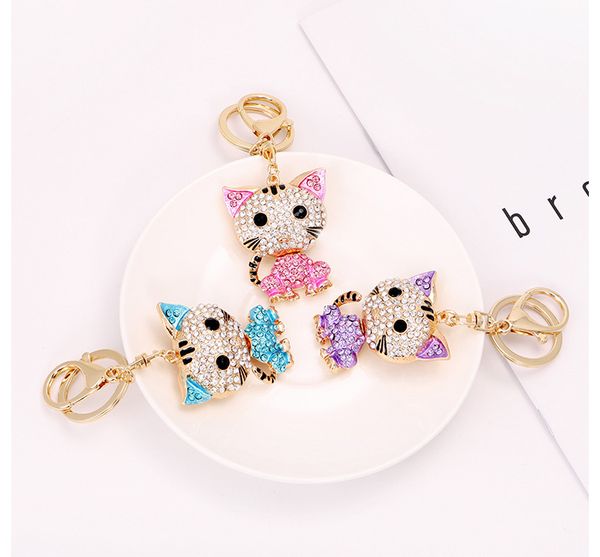 lucky-butterfly-bow pets-cat crystal-rhinestone keyrings key chains animal head holder purse bag car gift keychains jewelry, Silver
lucky-butterfly-bow pets-cat crystal-rhinestone keyrings key chains animal head holder purse bag car gift keychains jewelry, Silver