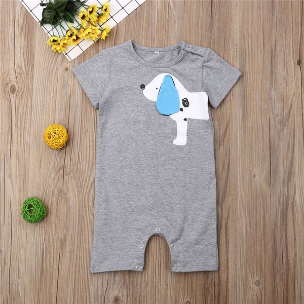 2019 summer short sleeve dog round neck jumpsuit gray playsuit costume clothing outfits toddler newborn infant baby boys romper, Blue
2019 summer short sleeve dog round neck jumpsuit gray playsuit costume clothing outfits toddler newborn infant baby boys romper, Blue
