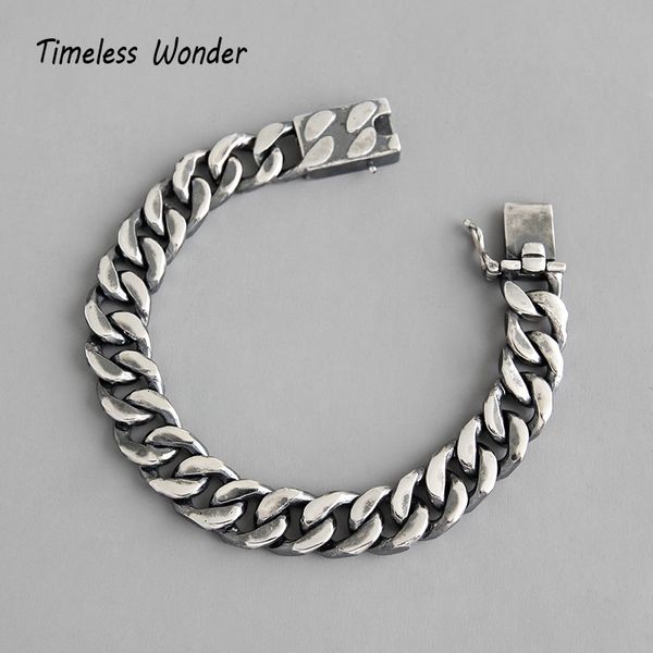 timeless wonder 925 sterling silver retro curved chunky chain pave bracelets women jewlery men punk gothic gift boho couple 2518, Golden;silver
timeless wonder 925 sterling silver retro curved chunky chain pave bracelets women jewlery men punk gothic gift boho couple 2518, Golden;silver