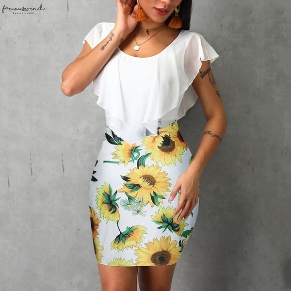 womens sunflower summer bodycon dress sleeveless printed holiday party short mini dresses ruffle summer dress 2020 vestido, Black;gray
womens sunflower summer bodycon dress sleeveless printed holiday party short mini dresses ruffle summer dress 2020 vestido, Black;gray