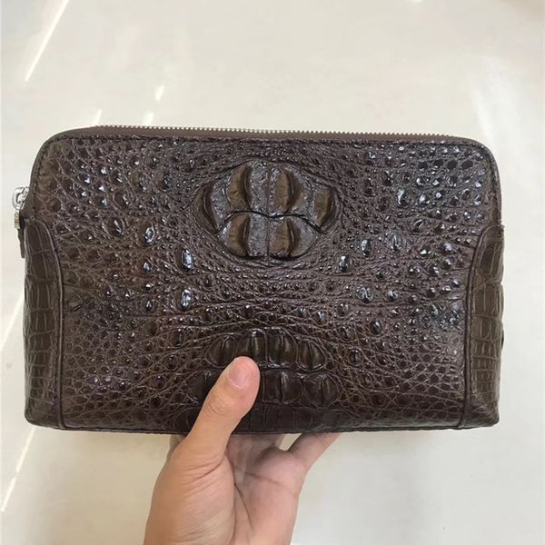 authentic exotic crocodile skin businessmen wristlets purse phone clutch bag genuine alligator leather male large card holders 
authentic exotic crocodile skin businessmen wristlets purse phone clutch bag genuine alligator leather male large card holders