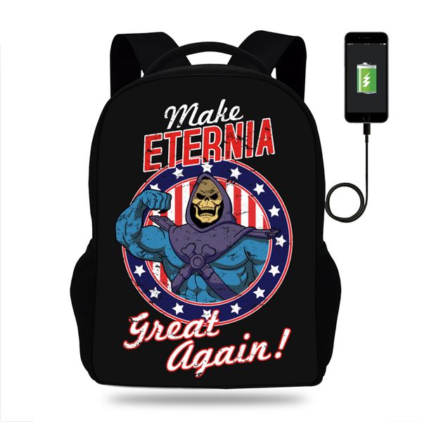 make eternia great again print backpack men women punk usb charge backpack for teenager girls boys school bags daily backpacks
make eternia great again print backpack men women punk usb charge backpack for teenager girls boys school bags daily backpacks