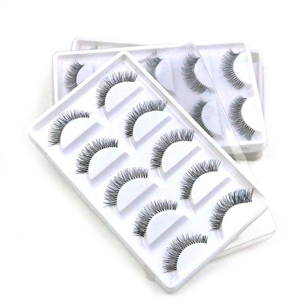 5 pairs women fashion soft natural long cross fake eye lashes handmade thick false eyelashes extension makeup tools for beauty
5 pairs women fashion soft natural long cross fake eye lashes handmade thick false eyelashes extension makeup tools for beauty