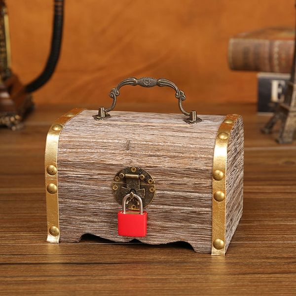 retro piggy bank wooden manual password copper lock children coin box large capacity banknotes and coins safe money box money
retro piggy bank wooden manual password copper lock children coin box large capacity banknotes and coins safe money box money