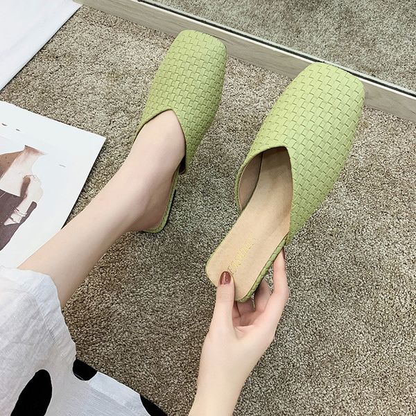 shoes cover toe slippers casual slides slipers women low female mule square 2020 mules soft flat basic pu rome fabric, Black
shoes cover toe slippers casual slides slipers women low female mule square 2020 mules soft flat basic pu rome fabric, Black