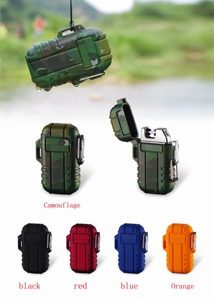 usb lighter waterproof for cigarette smoking with double arc lighter for out door camping sports fashion
usb lighter waterproof for cigarette smoking with double arc lighter for out door camping sports fashion