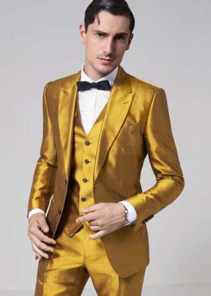 tpsaade fashion design gold 3 pieces men's suit formal skinny step suit blazer shiny custom 3 pieces jacket trousers vest, White;black
tpsaade fashion design gold 3 pieces men's suit formal skinny step suit blazer shiny custom 3 pieces jacket trousers vest, White;black