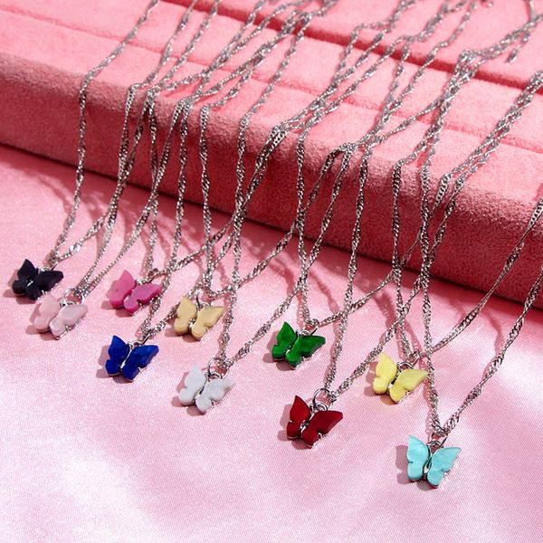 chains flatfoosie korea fashion butterfly pendant necklace for women exquisite elegant silver color twist chain jewelry gift
chains flatfoosie korea fashion butterfly pendant necklace for women exquisite elegant silver color twist chain jewelry gift