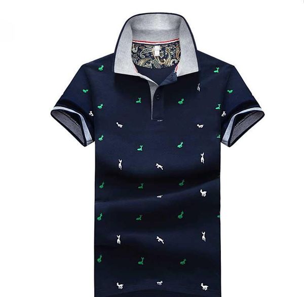 men summer fashion polo 2019 designer mens casual solid color fashion polo shirts men brand print deer pattern polo men plus size m-4xl, White;black
men summer fashion polo 2019 designer mens casual solid color fashion polo shirts men brand print deer pattern polo men plus size m-4xl, White;black