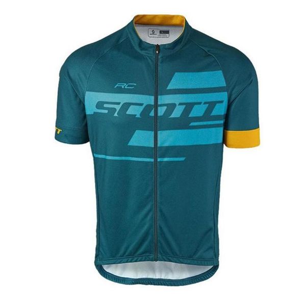 scott team cycling short sleeves jersey bib shorts sets men clothing summer bicycle sports uniform u40737, Black;blue
scott team cycling short sleeves jersey bib shorts sets men clothing summer bicycle sports uniform u40737, Black;blue