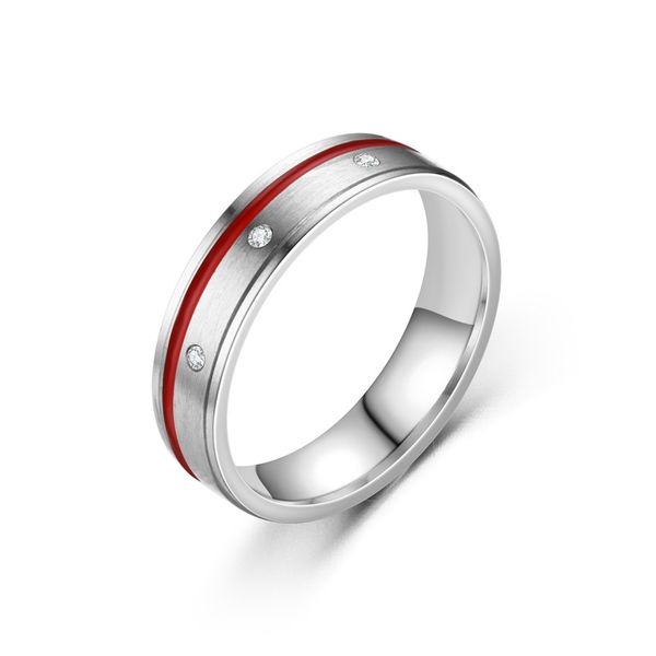 new titanium stainless steel colorful red black silicon finger ring personalized vintage diamond rings for couples jewelry wholesale, Silver
new titanium stainless steel colorful red black silicon finger ring personalized vintage diamond rings for couples jewelry wholesale, Silver