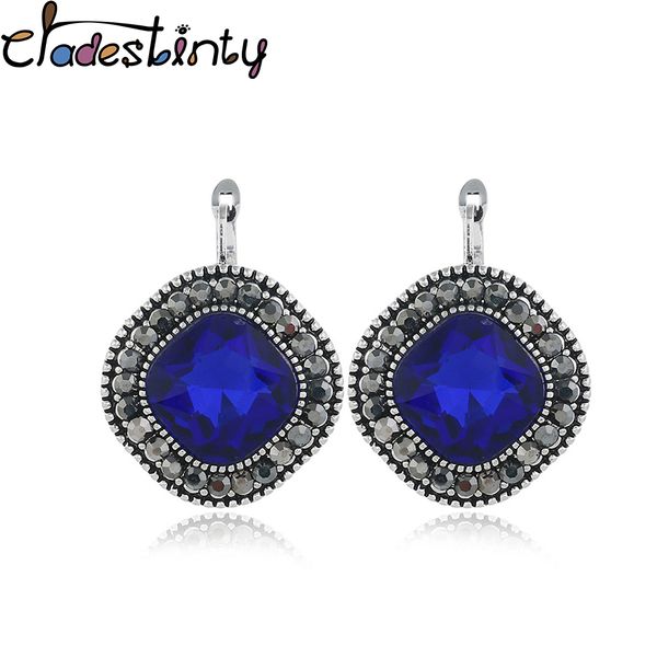 chadestinty vintage black earrings for women antique silver jewelry geometric square crystal stud earrings retro earing, Golden;silver
chadestinty vintage black earrings for women antique silver jewelry geometric square crystal stud earrings retro earing, Golden;silver