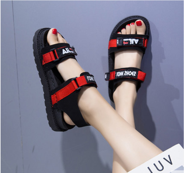 new women sandals soft stitching ladies sandals comfortable flat open toe beach shoes woman student footwear, Black
new women sandals soft stitching ladies sandals comfortable flat open toe beach shoes woman student footwear, Black