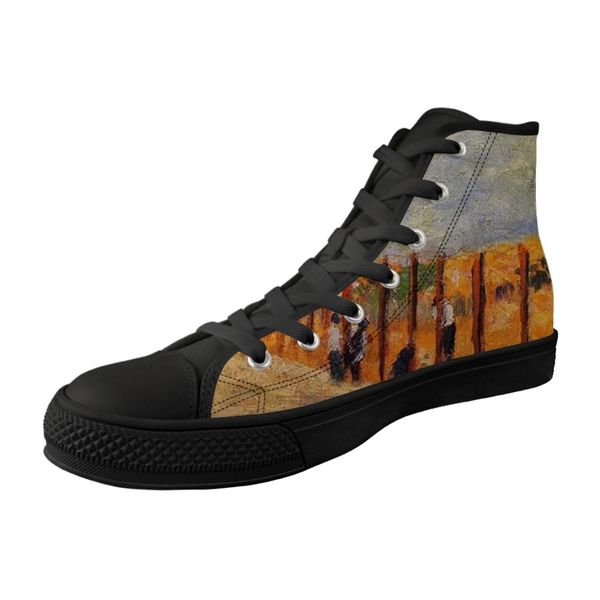 2019 men shoes high black trend canvas vulcanized shoes for male lace-up breathable sneakers painting print georges seurat
2019 men shoes high black trend canvas vulcanized shoes for male lace-up breathable sneakers painting print georges seurat