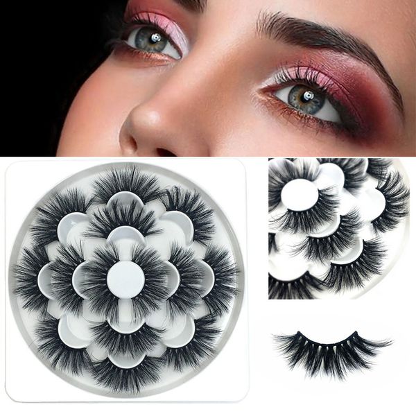 7pair 8d eye makeup false lashes fluffy strip eyelashes long natural party makeup lashes
7pair 8d eye makeup false lashes fluffy strip eyelashes long natural party makeup lashes