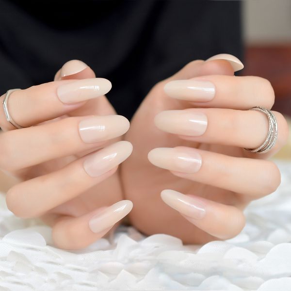 24pcs khaki natural nude pure color long false nail acrylic press on oval nail tips faux ongles full cover uv fake fingernail, Red;gold
24pcs khaki natural nude pure color long false nail acrylic press on oval nail tips faux ongles full cover uv fake fingernail, Red;gold