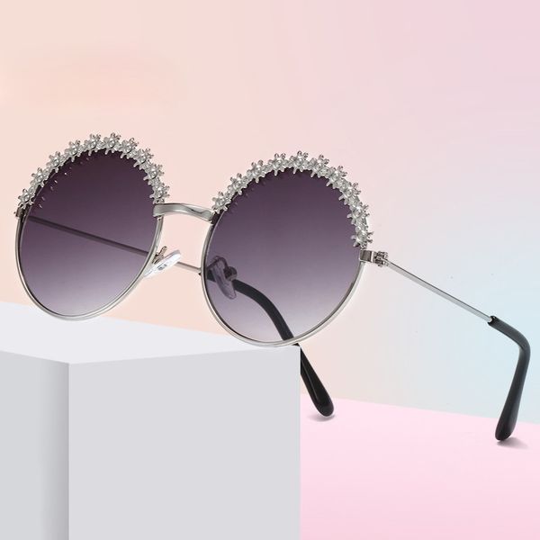 vintage round kids brand sunglasses metal frame flower decorated baby boy&girl glasses beach travel glasses uv400 retro eyewear, Blue
vintage round kids brand sunglasses metal frame flower decorated baby boy&girl glasses beach travel glasses uv400 retro eyewear, Blue