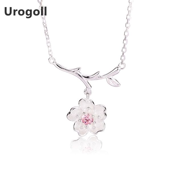 925 sterling silver necklace pink crystal cherry blossoms flower pendants & necklaces lovely romantic women jewelry
925 sterling silver necklace pink crystal cherry blossoms flower pendants & necklaces lovely romantic women jewelry