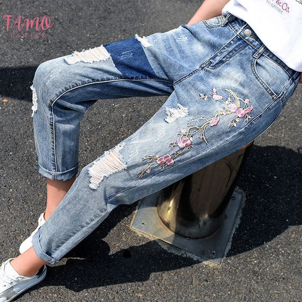 женщины моды разрушенный джинсы 2019 летняя hole ripped высокая талия denim современные брюки boyfriend джинсы голеностопного длина pant плю, Blue
женщины моды разрушенный джинсы 2019 летняя hole ripped высокая талия denim современные брюки boyfriend джинсы голеностопного длина pant плю, Blue